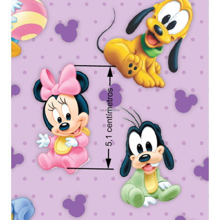 ¡PREVENTA! Tela Mickey Baby y Amigos - 150cm/ancho