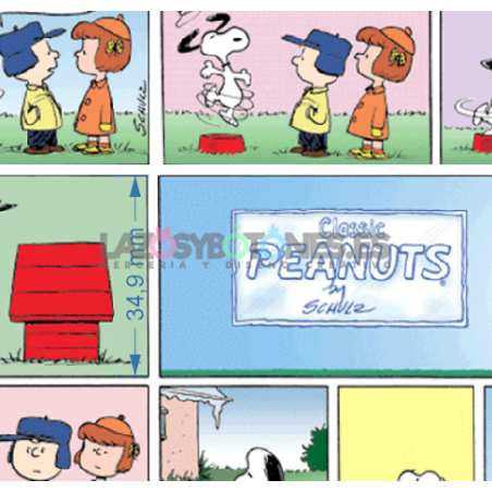 ¡PREVENTA! Tela Snoopy - 150cm/ancho