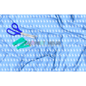 ¡PREVENTA! Tela Polo RL Azul/Blanco - 150cm/ancho