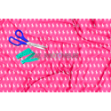 ¡PREVENTA! Tela Polo RL Fucsia/Blanco - 150cm/ancho