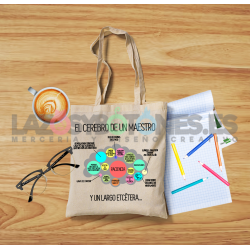 BOLSA PERSONALIZADA PROFESORES - CEREBRO