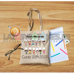 BOLSA PERSONALIZADA PROFESORES - NIÑOS