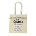 BOLSA PERSONALIZADA PROFESORES - GRACIAS