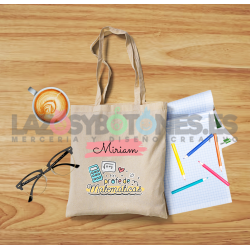 BOLSA PERSONALIZADA PROFESORES - PROFE MATEMÁTICAS