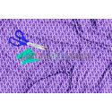 Tela Dior Morado/blanco - 150cm/ancho