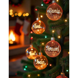 BOLA DE NAVIDAD CON FOTO - ESFERA