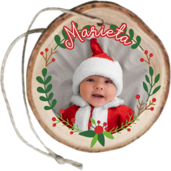 RODAJA DE MADERA - FOTO PERSONALIZADA