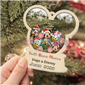 BOLA DE NAVIDAD CON PURPURINA ¡AGÍTAME! -  MOD. FAMILIA DISNEY