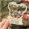 BOLA DE NAVIDAD CON PURPURINA ¡AGÍTAME! -  MOD. FAMILIA DISNEY
