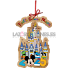 BOLA DE NAVIDAD MADERA - MOD. CASTILLO DISNEY