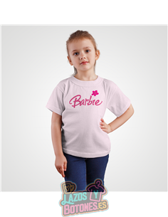 PEGATINA ROPA TODO COLOR - BARBIE FLOR 8CM ¡¡¡DESCUENTO!!!
