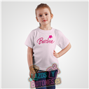 PEGATINA ROPA TODO COLOR - BARBIE FLOR 8CM ¡¡¡DESCUENTO!!!