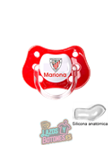 CHUPETE PERSONALIZADO DEPORTIVO ATLÉTICO CLUB DE BILBAO NOMBRE