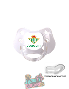 CHUPETE PERSONALIZADO BETIS NOMBRE