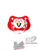 CHUPETE PERSONALIZADO OSASUNA FRASE
