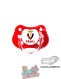 CHUPETE PERSONALIZADO OSASUNA NOMBRE