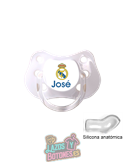 CHUPETE PERSONALIZADO REAL MADRID NOMBRE