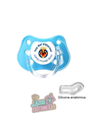 CHUPETE PERSONALIZADO VILLAREAL FRASE
