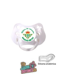 CHUPETE PERSONALIZADO BETIS FRASE