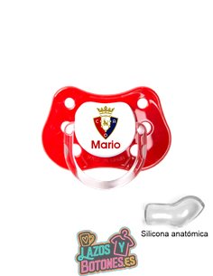 CHUPETE PERSONALIZADO OSASUNA NOMBRE