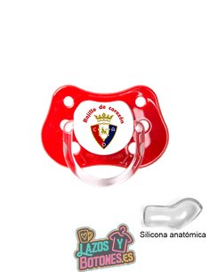 CHUPETE PERSONALIZADO OSASUNA FRASE