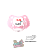 CHUPETE PERSONALIZADO -  FRIKI POR PARTE DE... - 0 a 6 meses