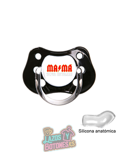 CHUPETE PERSONALIZADO - MAMÁ SUPER METALERA - 0 a 6 meses