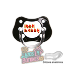 CHUPETE PERSONALIZADO - IRON DADDY  - 0 a 6 meses