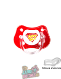 CHUPETE PERSONALIZADO - SUPER HIJO - 0 a 6 meses