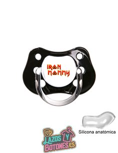 CHUPETE PERSONALIZADO - IRON MOMMY  - 0 a 6 meses