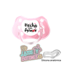 CHUPETE PERSONALIZADO MINI TÓXICA O TÓXICO - 0 a 6 meses