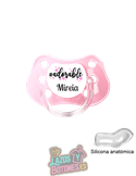 ???????? Chupete Personalizado Adorable - Con Nombre y Colores a Elegir