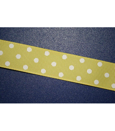 Lunares grandes AMARILLO 22mm