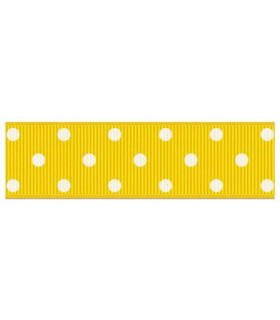 Lunares grandes AMARILLO 22mm