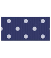  Lunares grandes marino/blanco 22mm