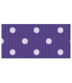  Lunares morado/blanco 38mm